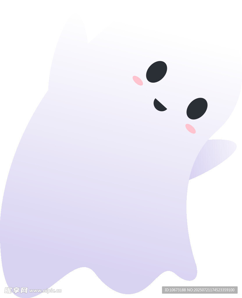 可爱幽灵卡通形象