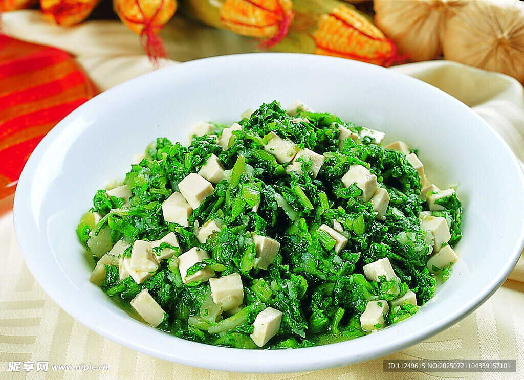 小白菜烩豆腐