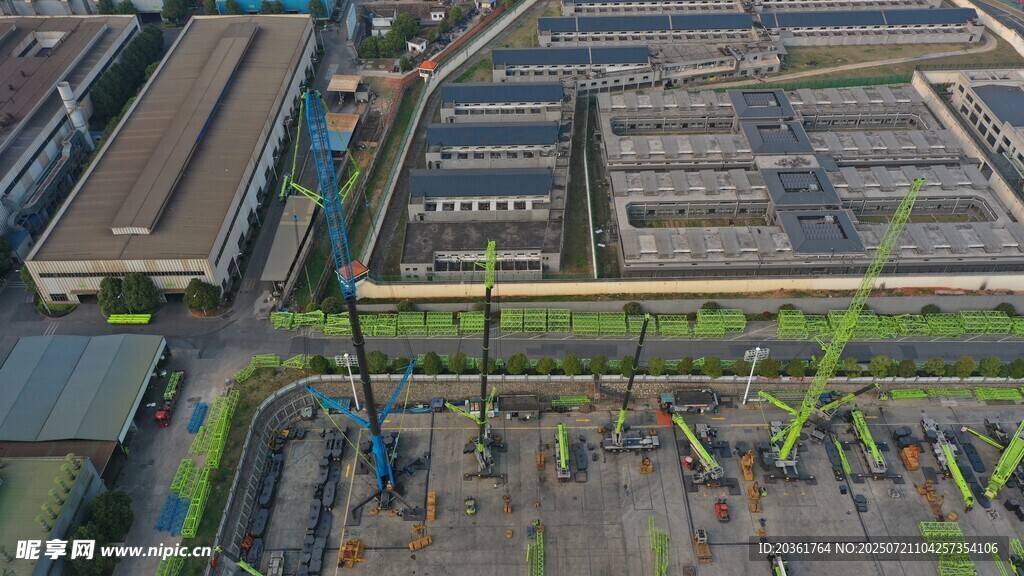 俯瞰城市建筑景观