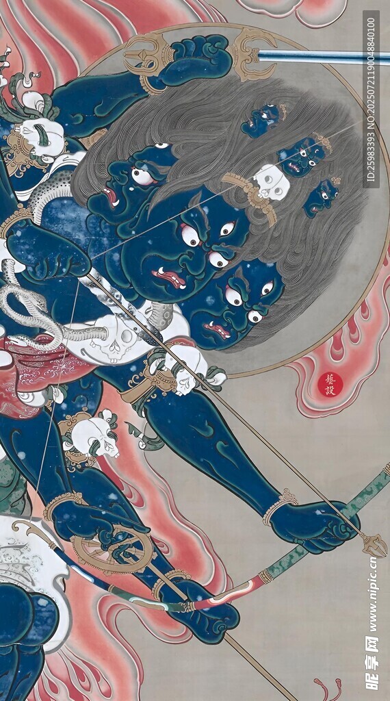大威德金刚画像