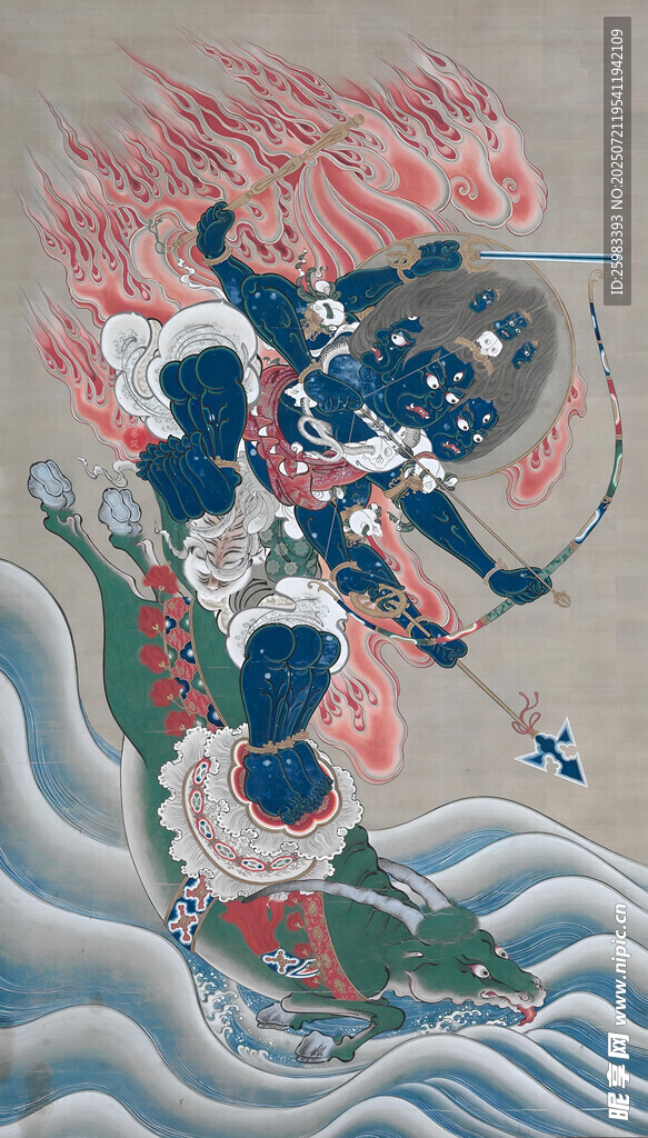 大威德金刚画像