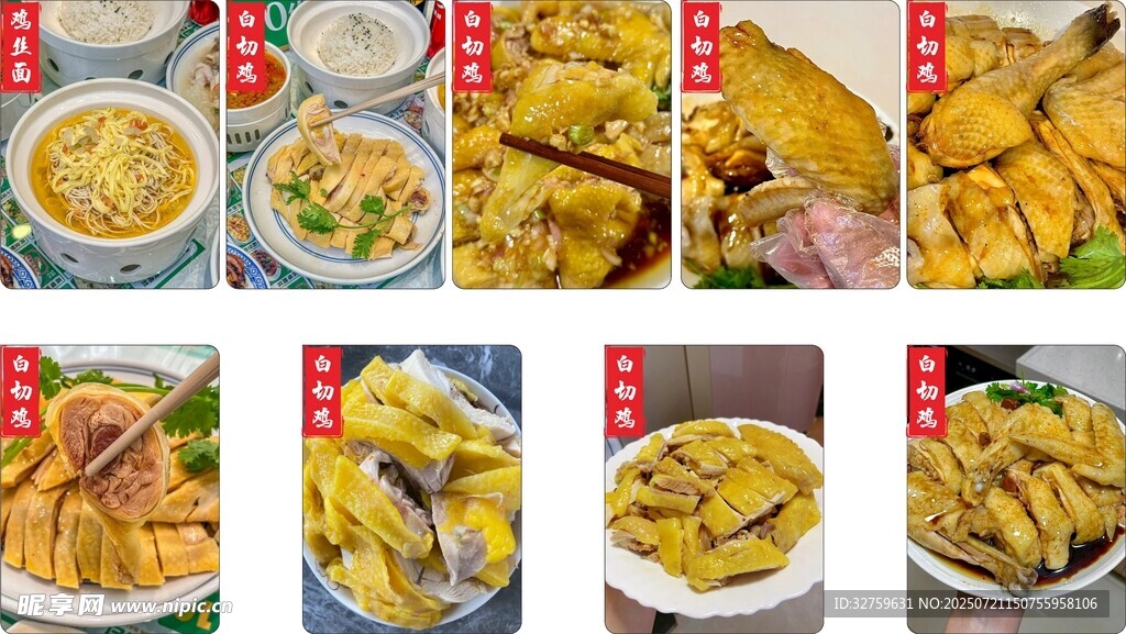 多样美味菜肴展示