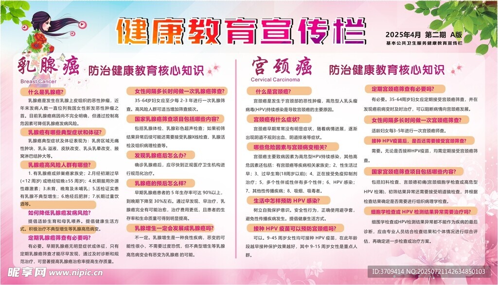 健康教育宣传栏  妇保
