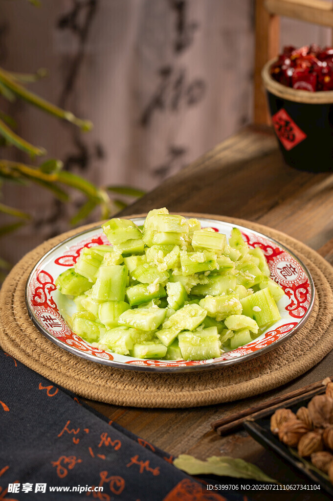 刀拍黄瓜