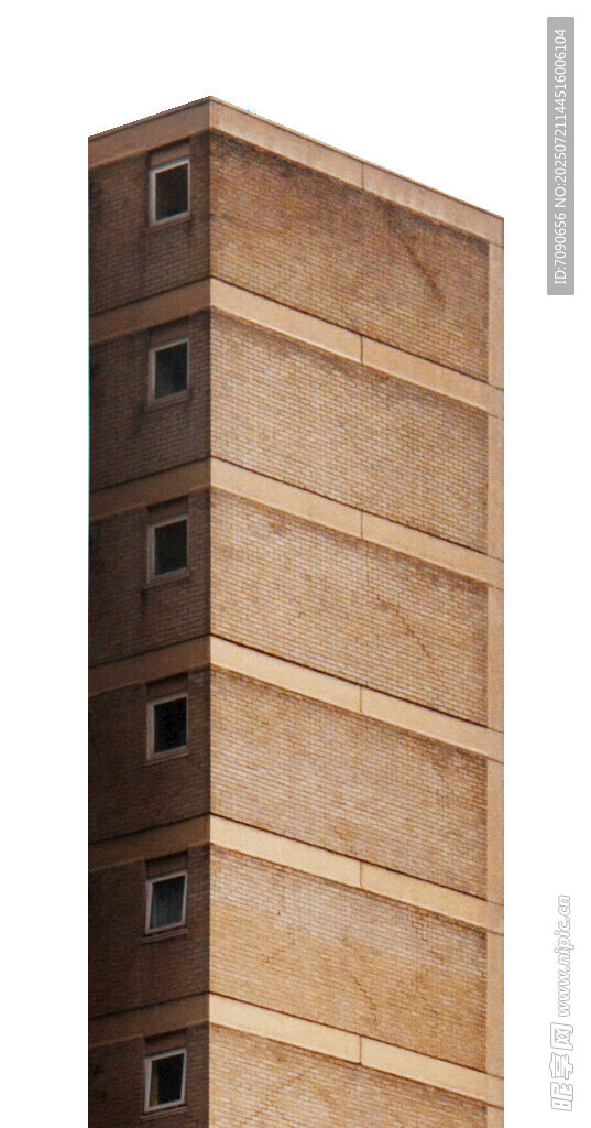 多层棕色建筑模型
