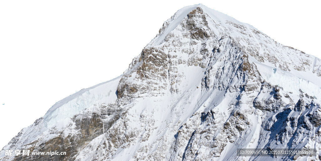 巍峨雪山