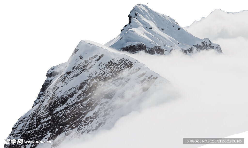 巍峨雪山壮丽景致