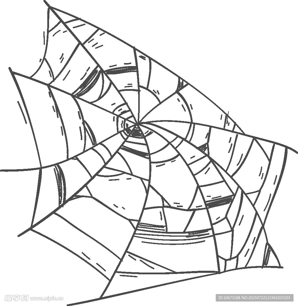 破碎玻璃窗线条艺术图