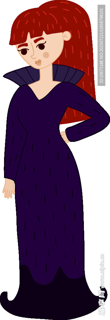 红发女巫形象