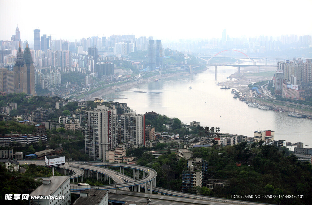 重庆南滨路全景