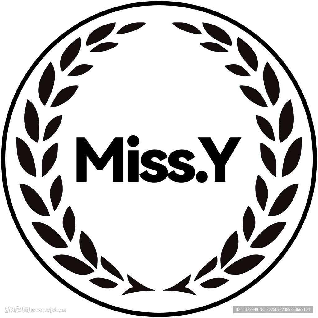 Miss  Y 标志设计
