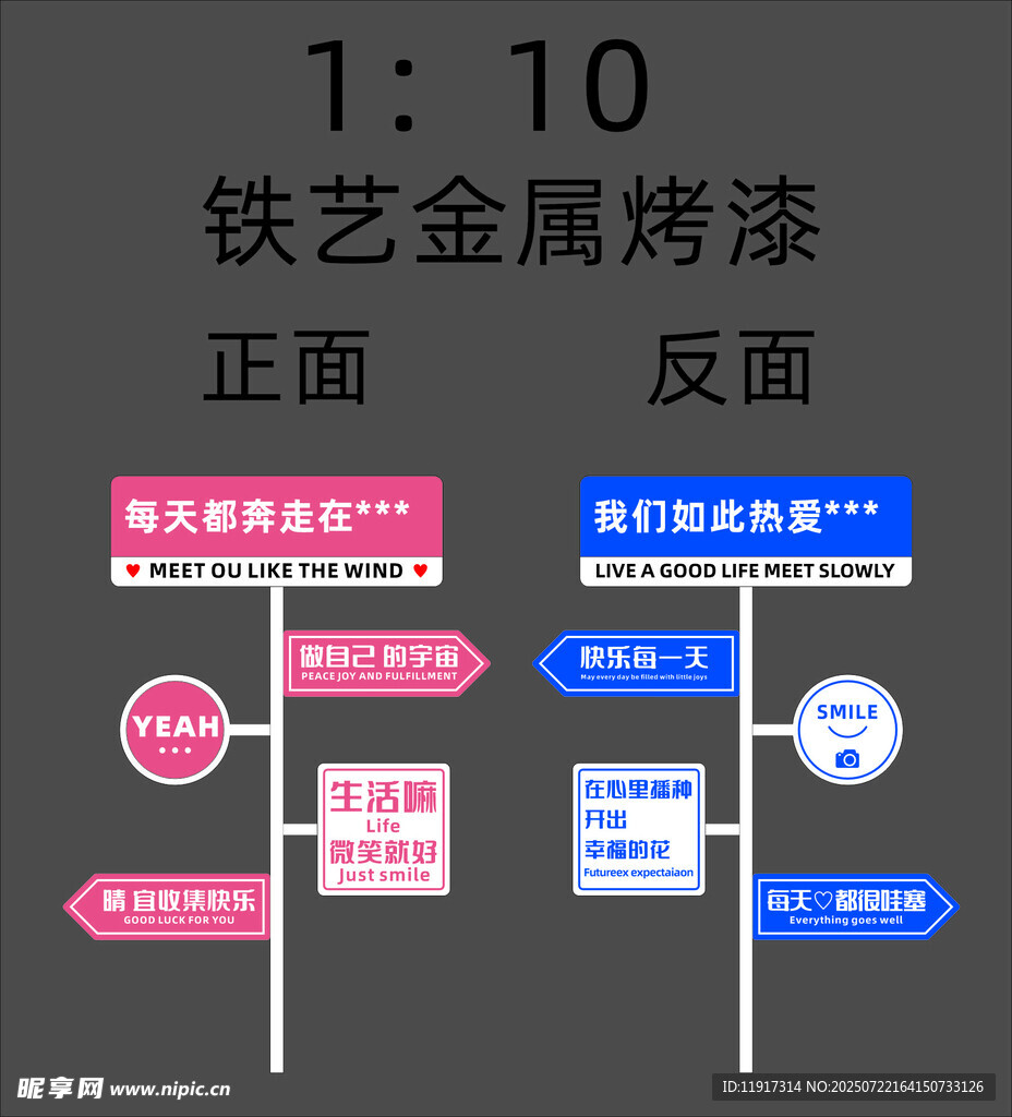 社区路标打卡