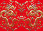 免扣龙图案