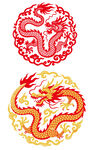 吉祥龙纹图案