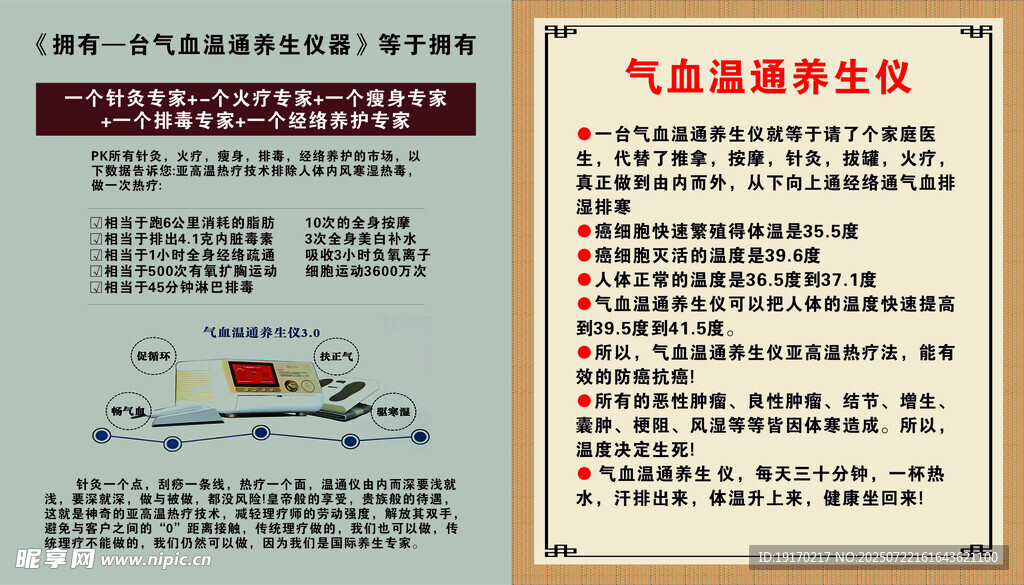 气血温通养生仪
