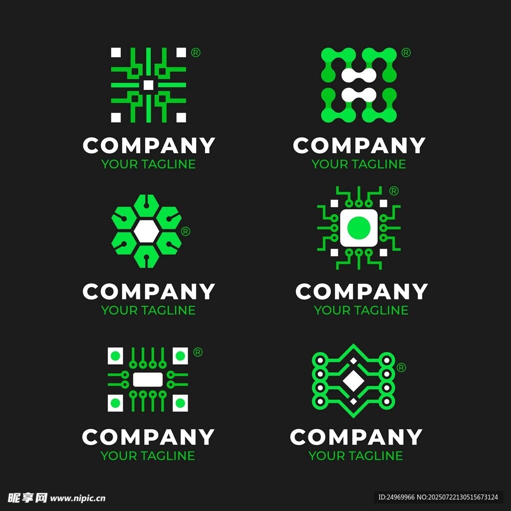 科技公司标志设计集合