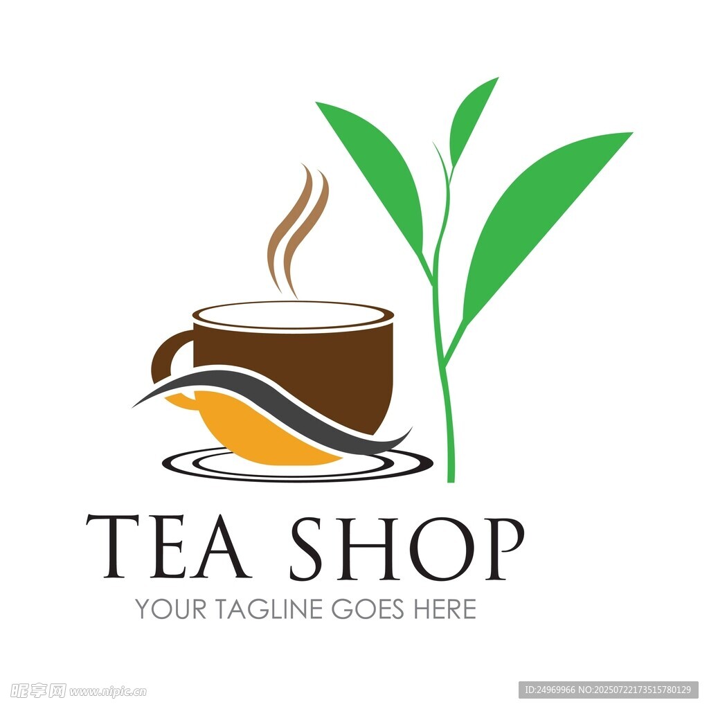 茶店标志设计