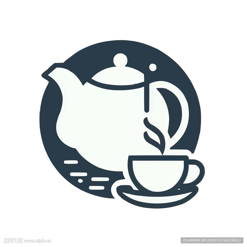 茶壶与茶杯图标