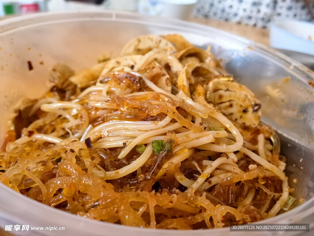 美味凉拌粉丝