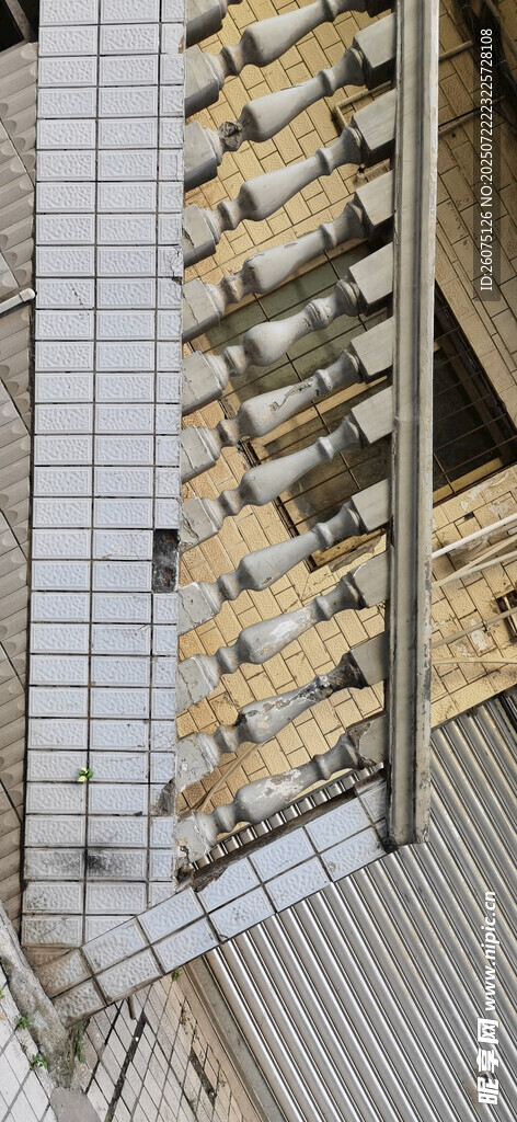 建筑楼梯扶手景观