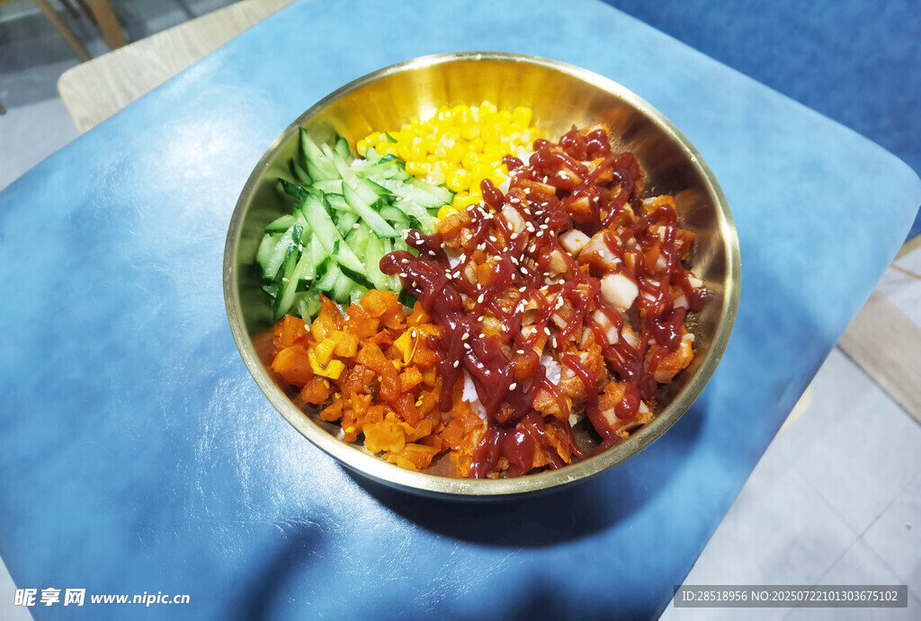 美味烤肉拌饭