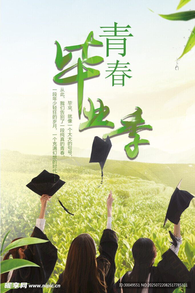 毕业季海报