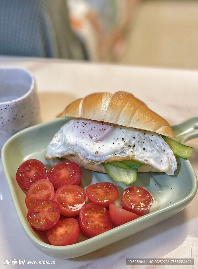 美味早餐拼盘