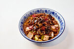 鳝丝鸡丁拌面