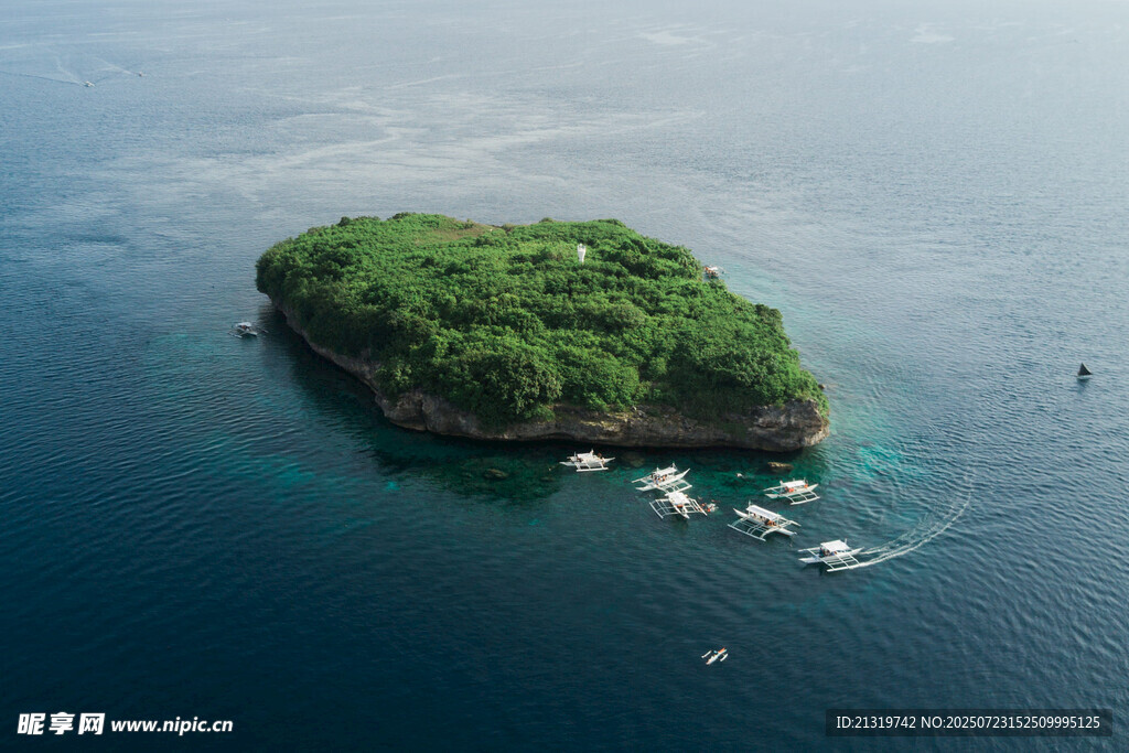 海上绿岛