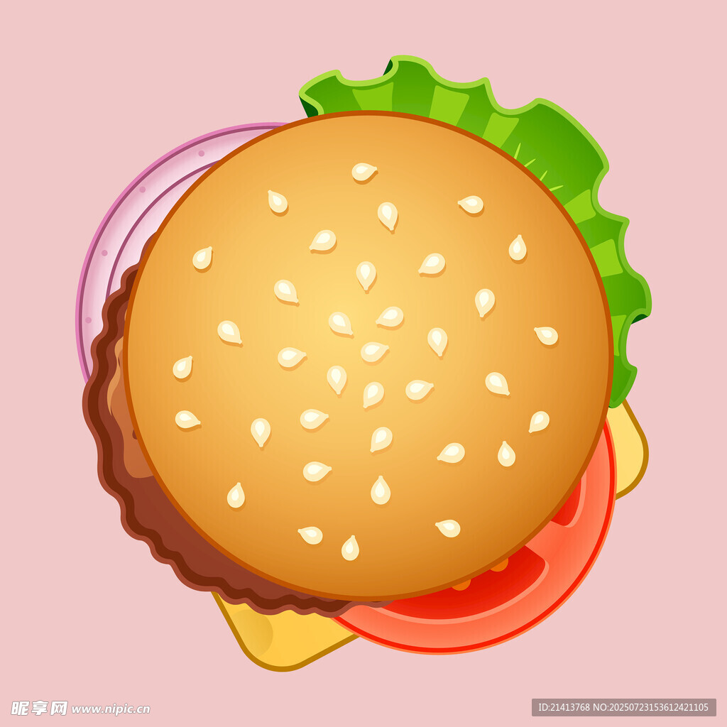 美味汉堡包