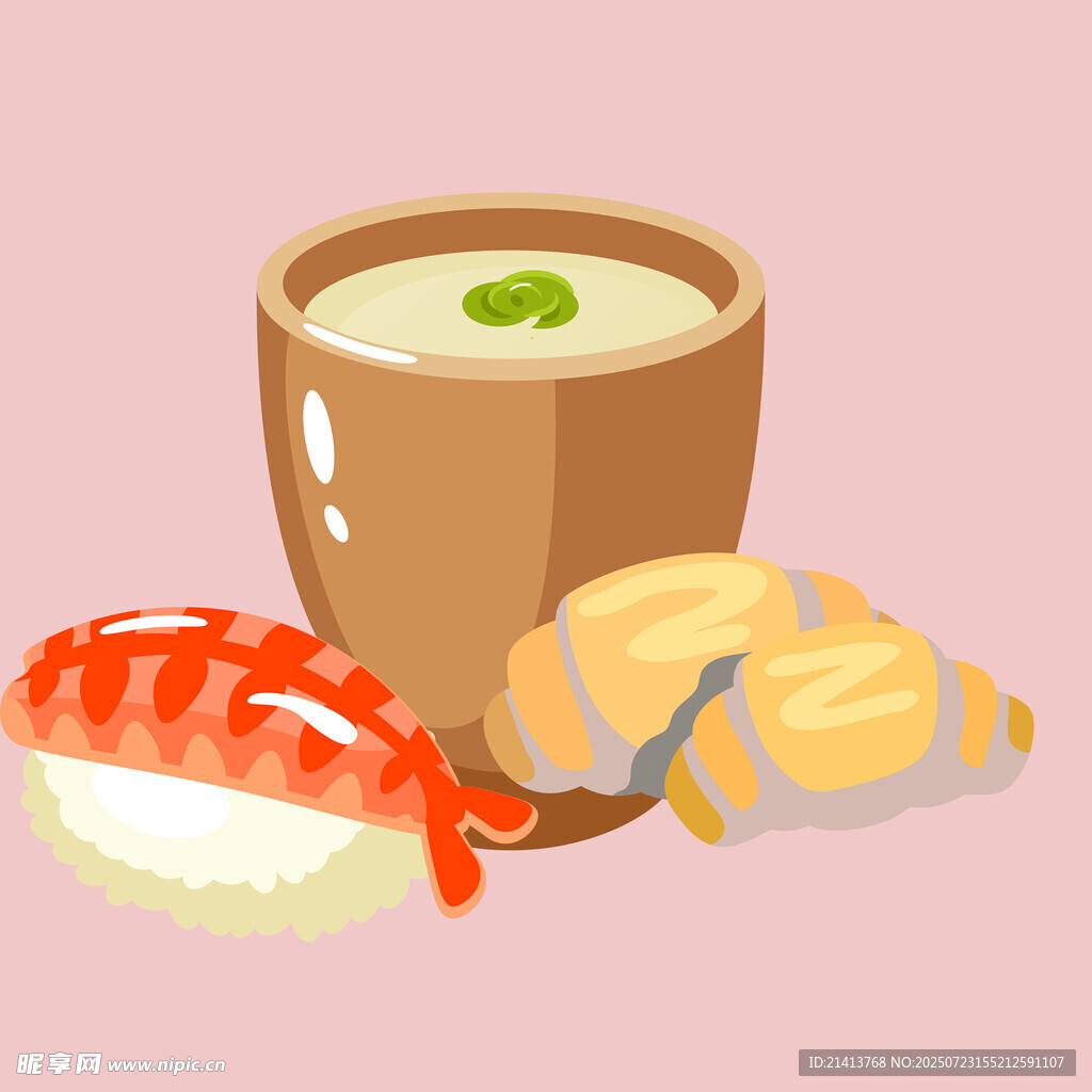 美味日式料理组合