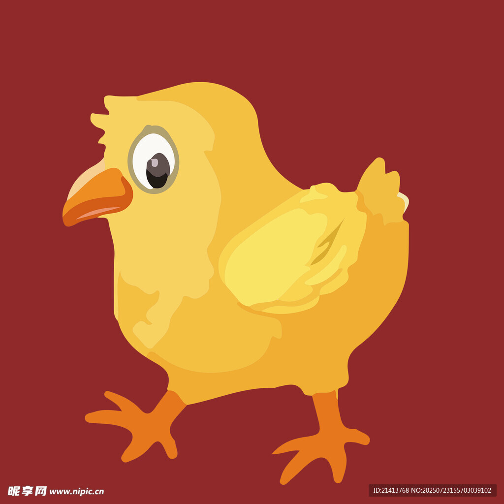 可爱小黄鸡
