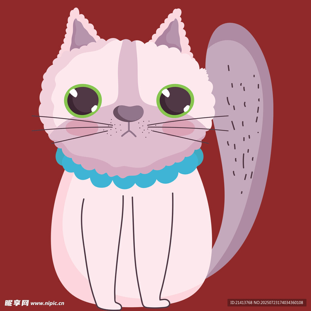 可爱猫咪插画