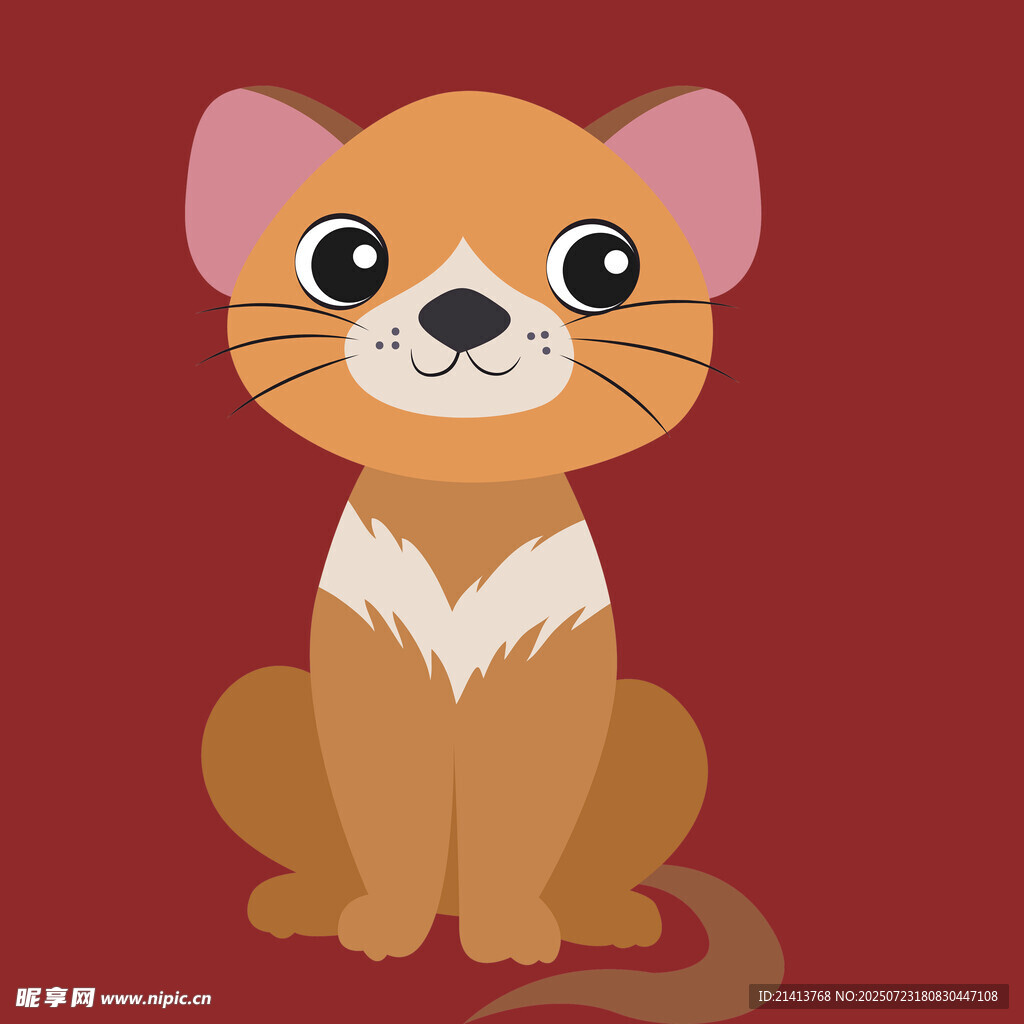 可爱小猫卡通形象
