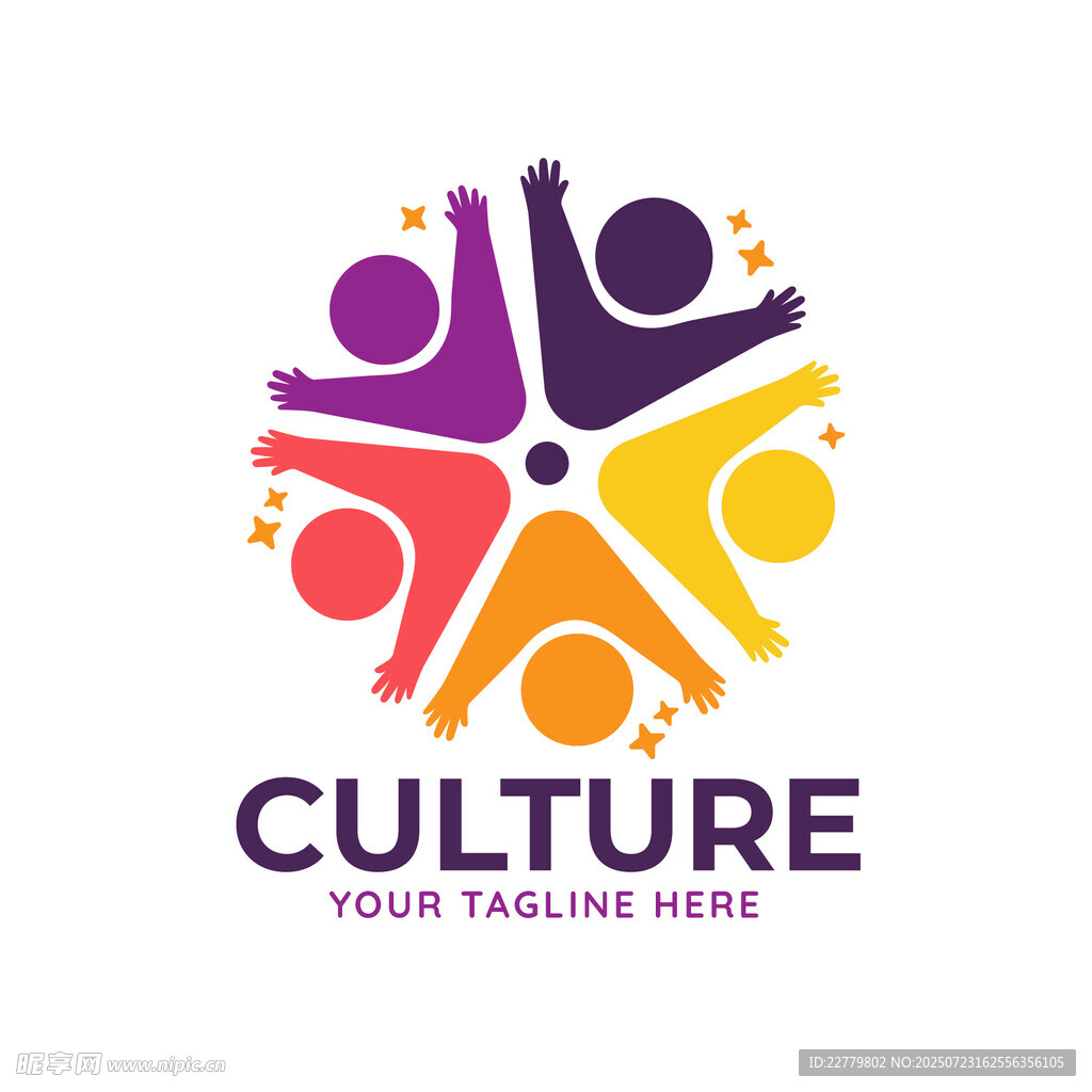 人物logo标志