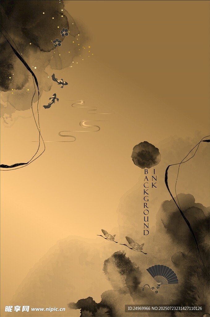 梦幻水母在水中飘逸游动