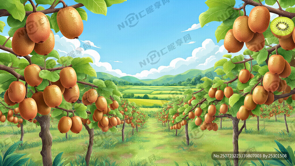 红心猕猴桃种植基地