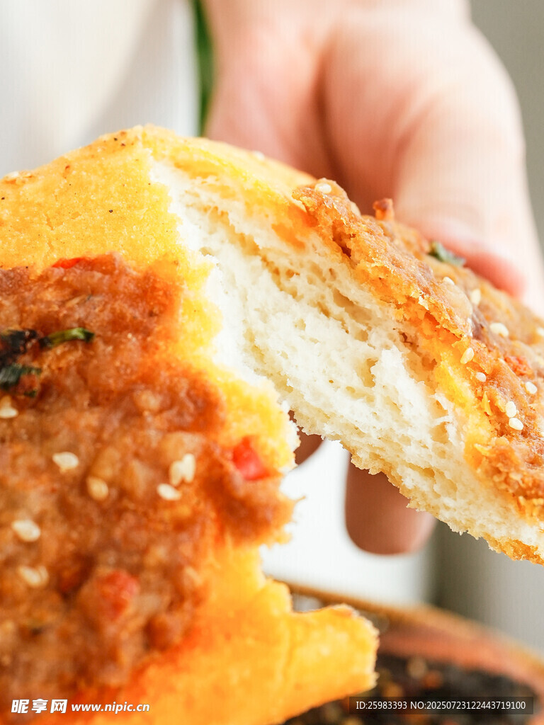 夹心烧饼