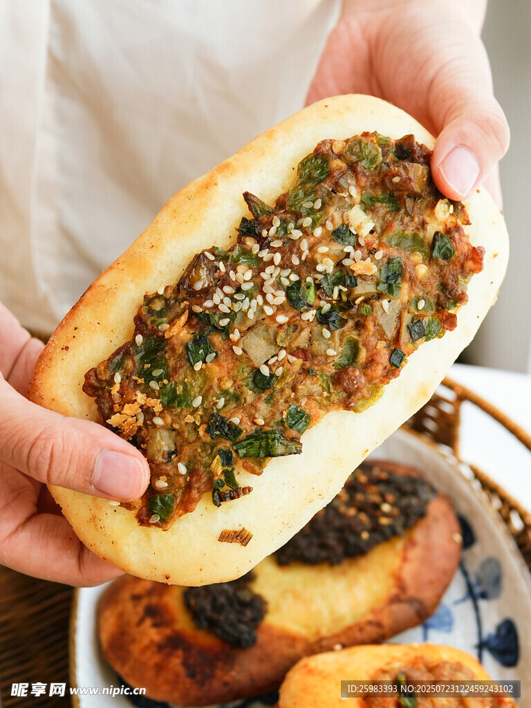 夹心烧饼
