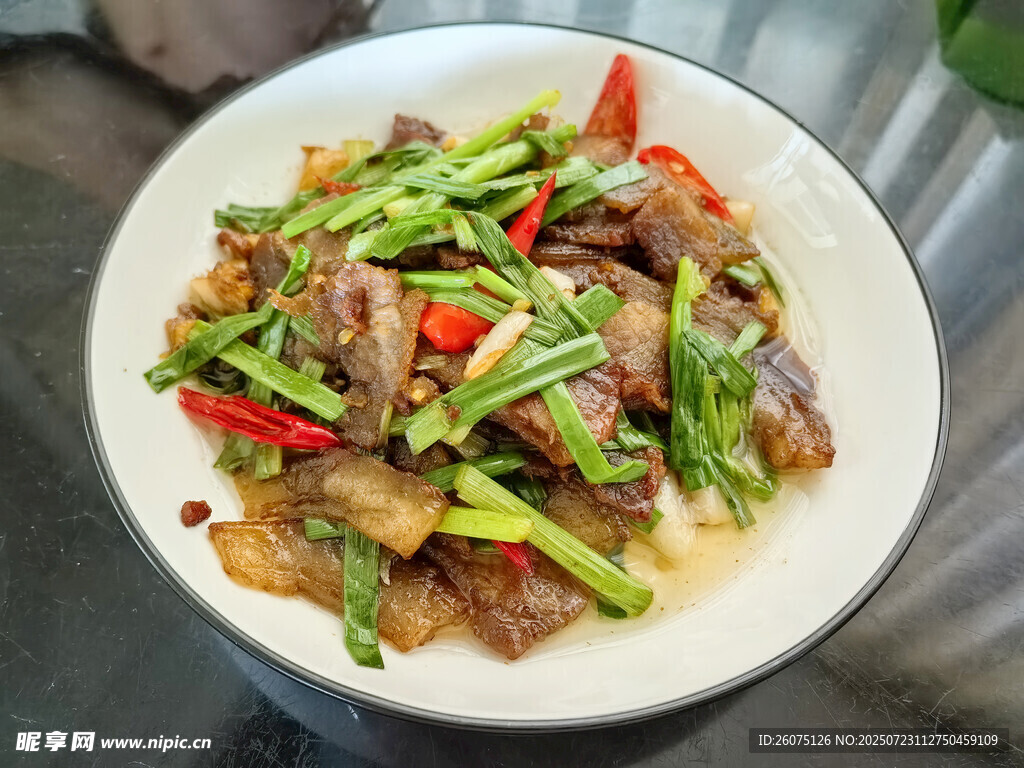 韭黄炒肉丝