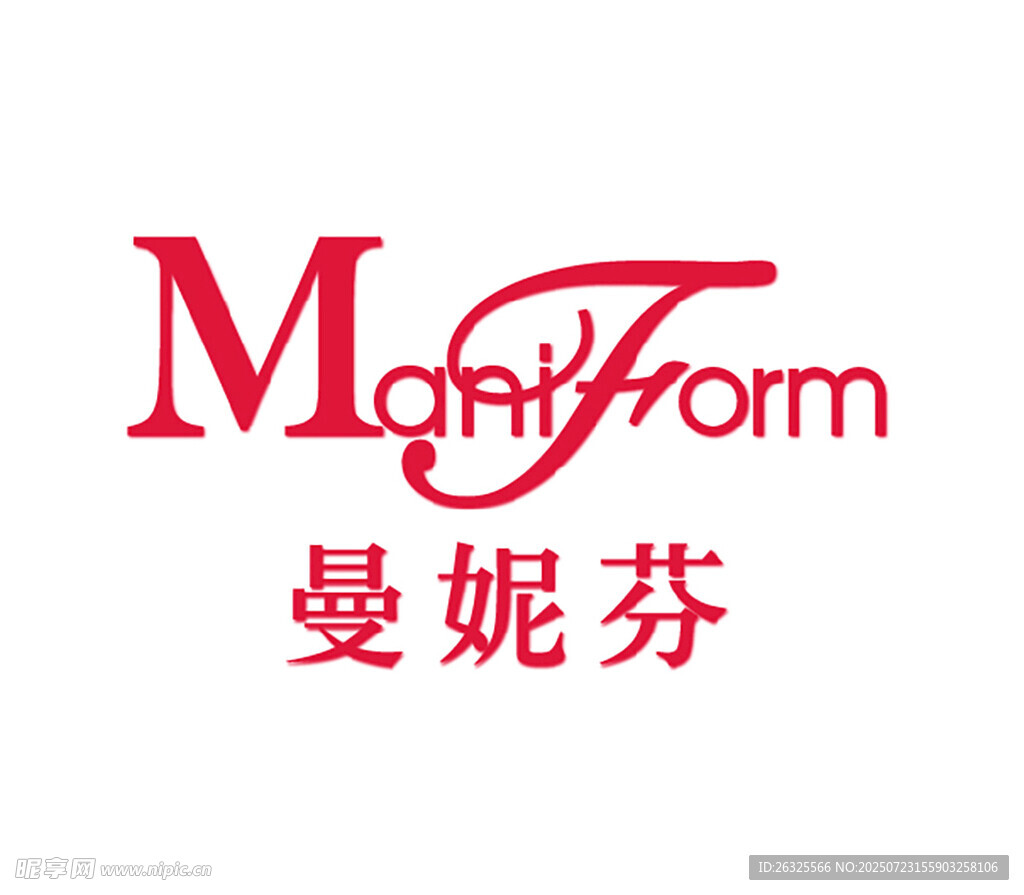 曼妮芬品牌标志logo