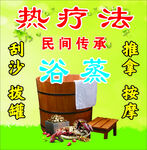民间热疗法 