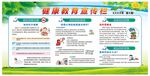 健康教育宣传栏展示图