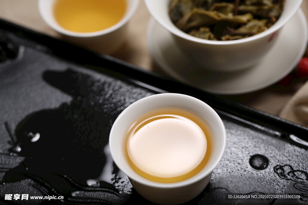 精致中式茶饮场景