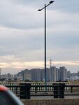 大桥上的路灯