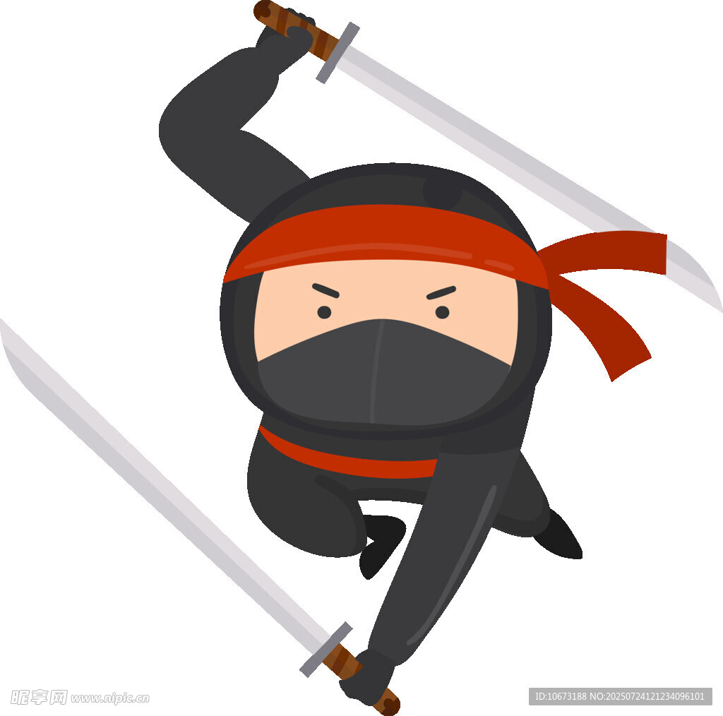 跳跃的忍者武士