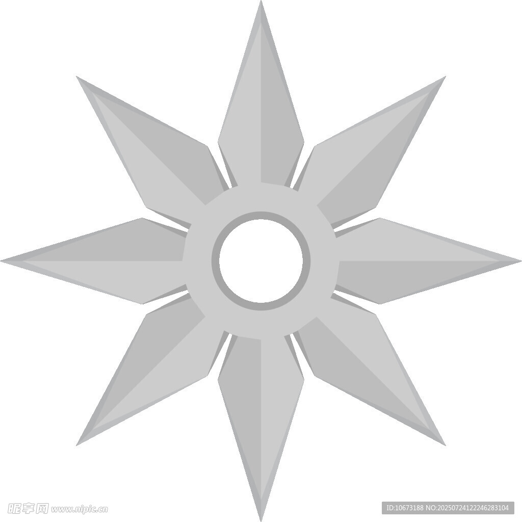 星形几何图案