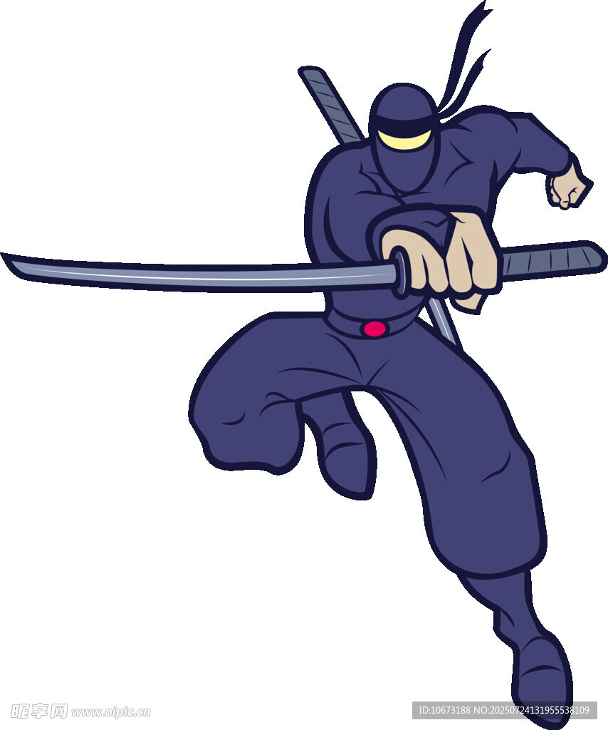 跳跃的忍者武士