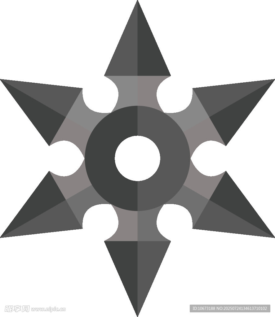 几何星形图案