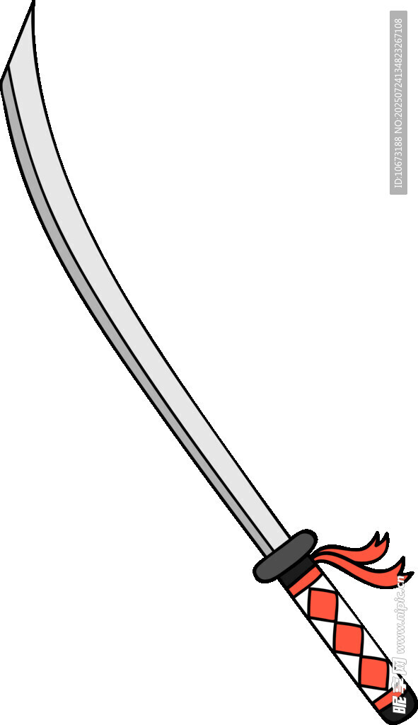 武士刀插画